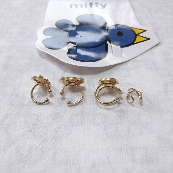 Miffey Earrings Cuff Set of 4 - Picture 2 of 2